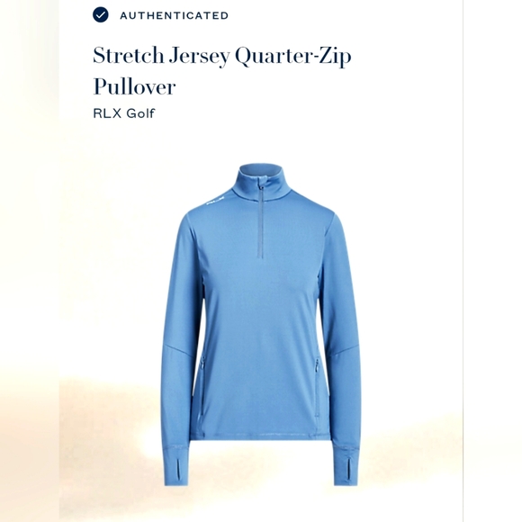 RLX Golf - Jersey Quarter-Zip Pullover - Picture 3 of 3
